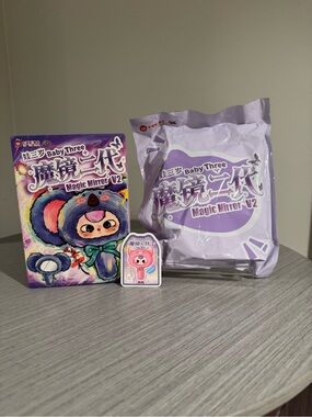Baby Three Magic Mirror V2 Plush Toy - Lavender